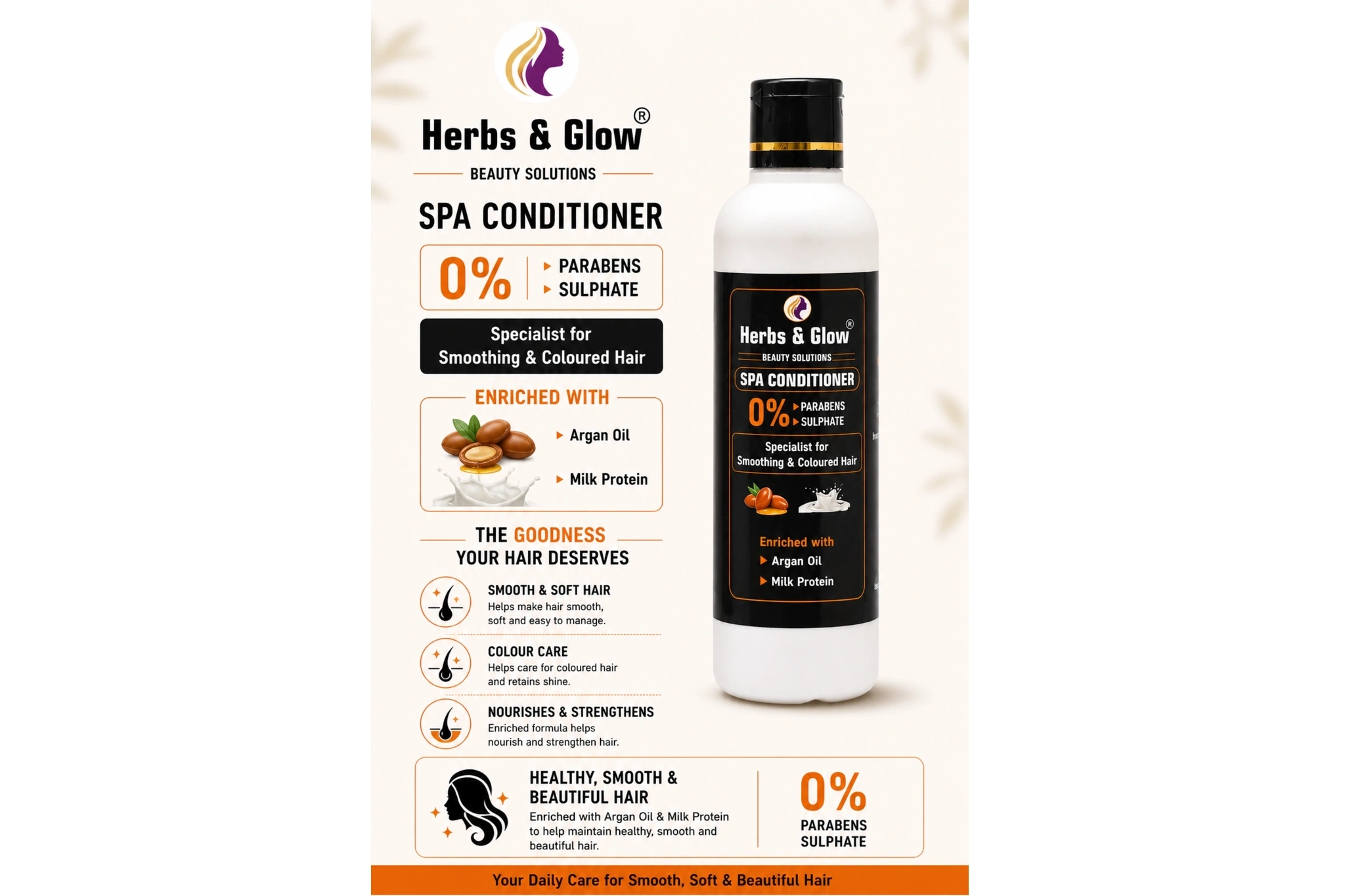 SPA Conditioner 200 ML Each, Ingredients Milk Protein and Argan Oil
